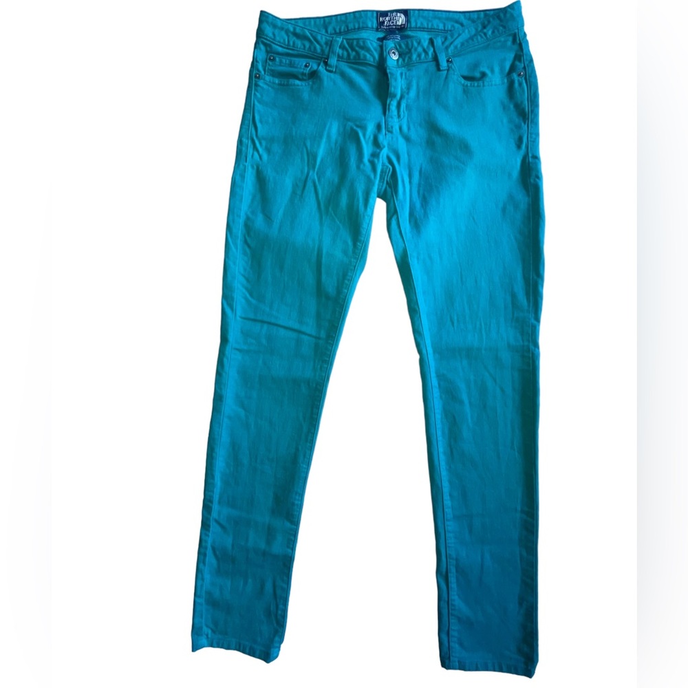 The North Face Women’s Jade Green Skinny Jeans Stretchy Size 8 Regular
